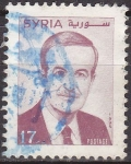 Stamps Syria -  SIRIA SYRIA 1995 Michel 1957 Sello Presidente Bashad al Assad