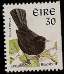 Stamps Ireland -  Aves - Blackbird