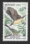 Stamps Monaco -  511 - Lavandera Boyera