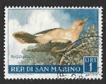 Sellos de Europa - San Marino -  446 - Oropéndola Europea