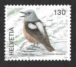 Stamps Switzerland -  1307 - Roquero Rojo