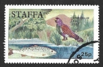 Stamps United Kingdom -  (C) Urogallo Común (STAFFA)