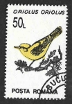 Stamps Romania -  3817 - Oropéndola Europea