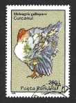 Stamps Romania -  4028 - Pavo Salvaje