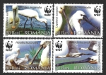 Stamps Romania -  4887-4890 - Espátula Común