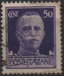 Stamps Italy -  Vittorio Emanuel III
