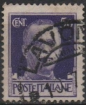 Stamps Italy -  Vittorio Emanuel III