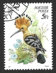 Stamps Hungary -  3227 - Abubilla