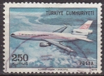 Sellos de Asia - Turqu�a -  TURQUIA Turkia 1973 Scott C56 Sello Avion Dc-10 usado