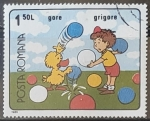 Stamps Romania -  Dibujos Animados - Gore and Grigore