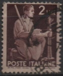 Stamps Italy -  Plantación d' Arboles
