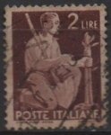 Stamps Italy -  Plantación d' Arboles