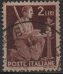 Stamps Italy -  Plantación d' Arboles