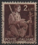 Sellos de Europa - Italia -  Plantación d' Arboles