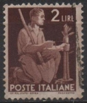 Sellos de Europa - Italia -  Plantación d' Arboles