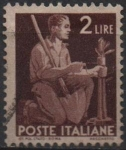 Stamps Italy -  Plantación d' Arboles