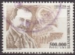Stamps Turkey -  TURQUIA Turkia 2002 Scott 2831 Sello Hombres famosos Escritor Vedat Tek usado