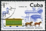 Stamps : America : Cuba :  Carruajes Antiguos