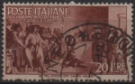 Stamps Italy -  La muerte d' Anii Garibald