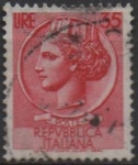 Sellos de Europa - Italia -  Moneda Syracuse