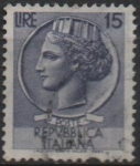 Stamps Italy -  Moneda Syracuse