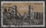 Sellos de Europa - Italia -  Pre-Olimpico, Juegos d' Roma en 1960