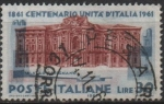 Stamps Italy -  Palacio Carignano d' Turin