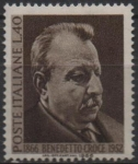Stamps Italy -  Benedetto Croce