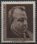 Stamps Italy -  Benedetto Croce