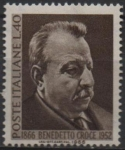 Stamps Italy -  Benedetto Croce