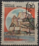 Sellos de Europa - Italia -  Castillos; Aragonese, Ischia