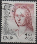 Stamps Italy -  Dama d' Unicornio