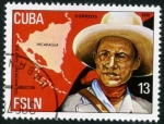 Stamps : America : Cuba :  Aniversario del FSLN
