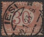 Stamps Italy -  Cifras