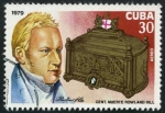 Stamps Cuba -  Centen. Muerte Rowland Hill
