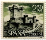 Stamps Spain -  Castillo de Villasobroso