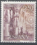 Stamps Spain -  Paisajes y monumentos. Catedral de Burgos.