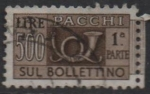 Stamps Italy -  Cuerno d' Correos y Cifras 
