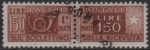 Stamps Italy -  Cuerno d' Correos y Cifras 