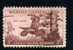 Stamps United States -  Conservación de la Naturaleza- Pavo