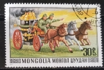 Stamps Mongolia -  Coche de Bomberos