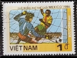 Stamps Vietnam -   FIFA World Cup 1986 - Mexico