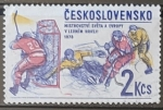 Stamps Czechoslovakia -  Ice Hockey