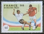 Stamps Burkina Faso -   FIFA World Cup 2006 - Germany