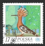 Stamps Poland -  2558 - Abubilla