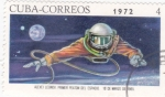 Sellos de America - Cuba -  Alexei Leonov, primer peatón del espacio
