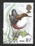 Stamps United Kingdom -  885 - Mirlo Acuático Europeo