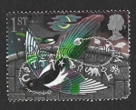 Stamps United Kingdom -  1352 - Pájaro