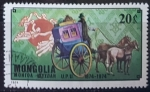 Sellos de Asia - Mongolia -  Vehículos Postales