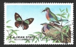 Stamps United Arab Emirates -  Mi2034A - Aves (AJMAN)
